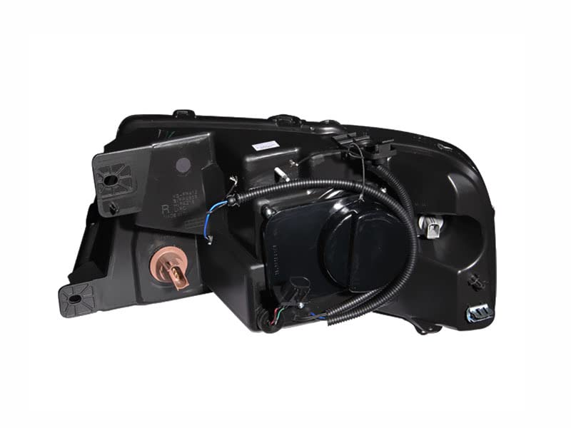 Headlight Assembly Anzo USA Clear Lens Pair CCFL Black