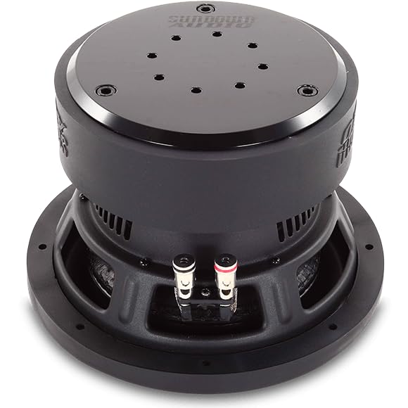 E Series v.6 Sundown Audio 8" D4 Car Subwoofer - 400W RMS / 800W Peak, Dual 4-ohm Voice Coil, Optimized for Ported Enclosures, Deep Bass – E8v6D4