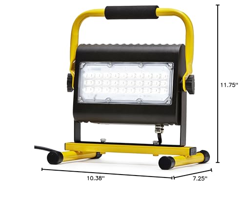 Slim Series ProLight 411050 50w LED Work Light; Yellow/Black