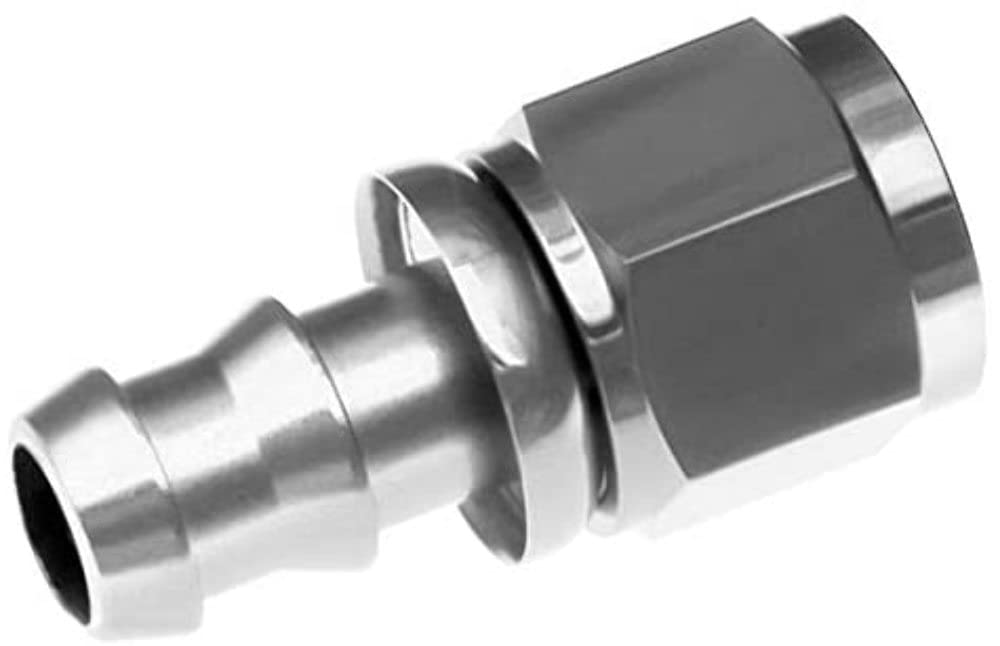 Performance Redhorse 2000-04-5 Push Lock Hose End (Clear), 1 Pack