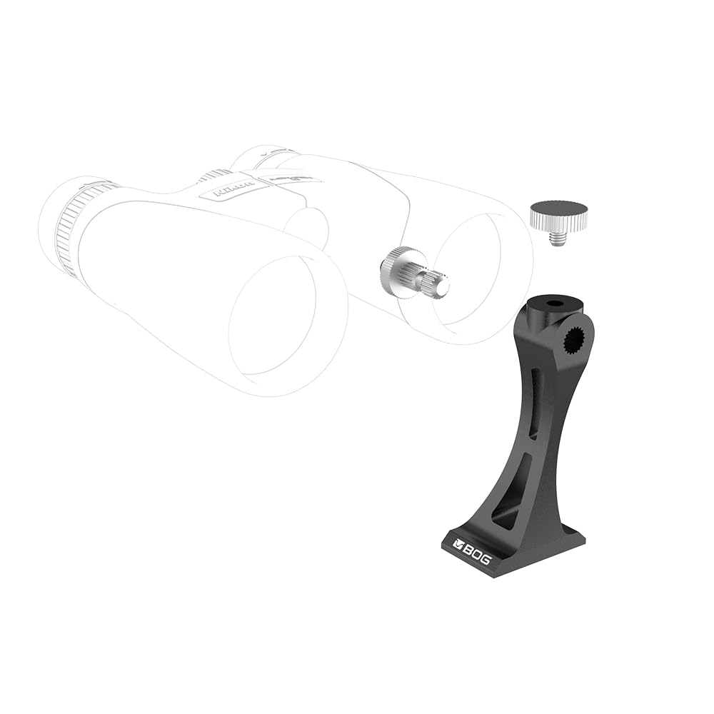 Arca-Swiss BOG Binocular Mount with Skeletonized Aluminum Construction, Compatibility with All BOG Tripods for Hunting, Shooting