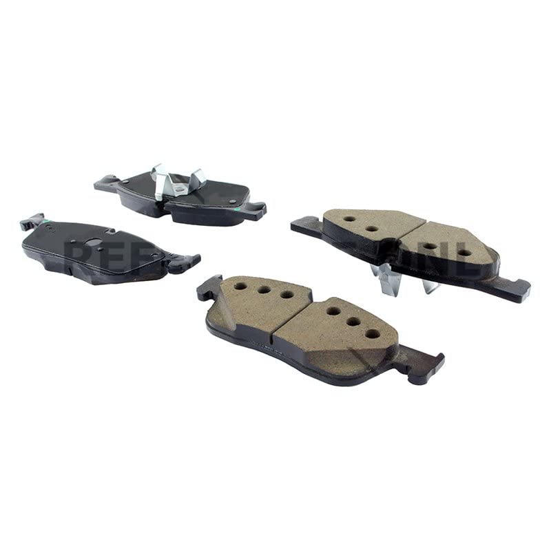 Centric Posi Quiet 105.18380 Premium Ceramic Front Disc Brake Pad Set for Select Jaguar and Land Rover Model Years