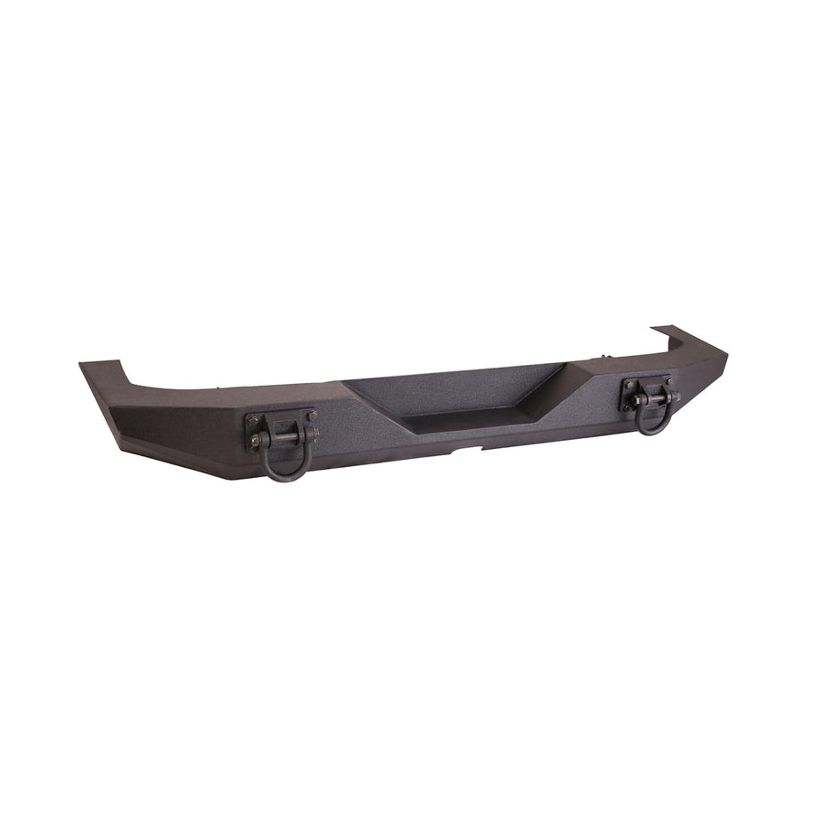 Rugged Ridge Rear Bumper, XHD | Modular Full-Width, Steel, Textured Black | 11546.20 | Fits 2007-2018 Jeep Wrangler JK