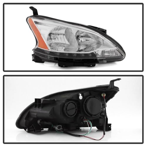 Halogen Xtune Headlight (HD-JH-NS13-AM-C) (OE)