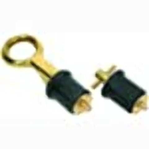 BRASS BAILER PLUG LEVER SEAFARER MARINE PRODUCTS 070208C LEVER BAILER PLUGS
