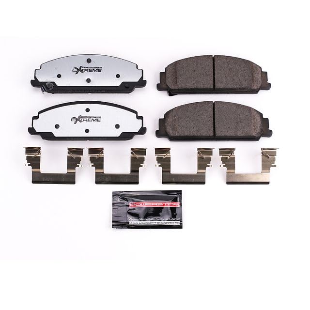 Power Stop Z26 Front Carbon-Fiber Ceramic Brake Pads For 2008-2009 Pontiac G8 [Model Specific]