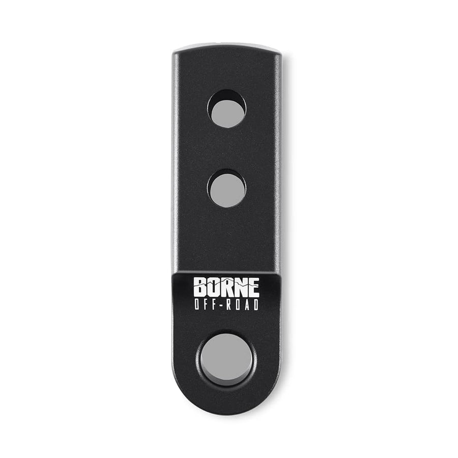 2” Borne Off-Road Hitch Receiver Shackle Mount, Black