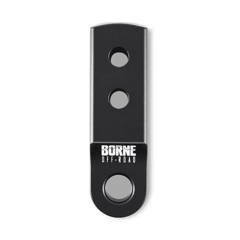 2” Borne Off-Road Hitch Receiver Shackle Mount, Black