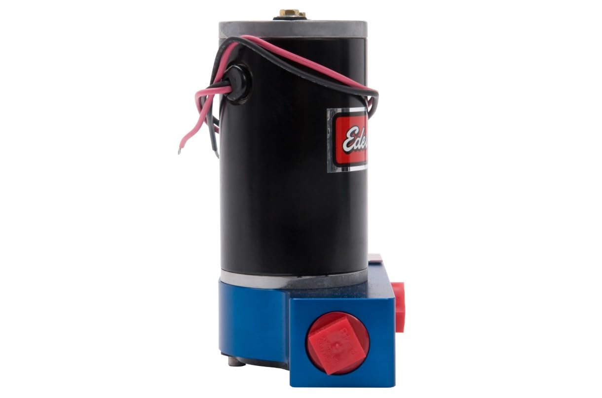 Edelbrock Quiet-Flo 182062 Electric Fuel Pump 160 GPH 12 PSI 1/2 in. NPT Inlet/Outlet 1000+ HP