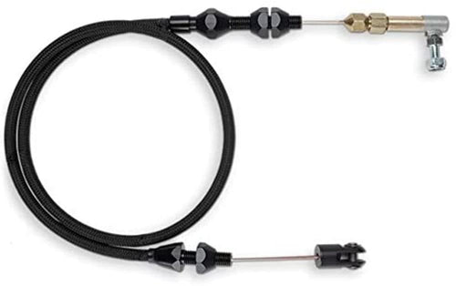 48" Ls1 Throttle Cable Black Housing And Fittings Lokar Performance Products