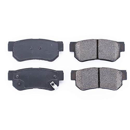 Power Stop Z16 16-813 Rear Ceramic Brake Pads For Azera, Elantra, Santa Fe, Sonata, Tucson, XG, XG350, Amanti, Magentis, Optima, Sportage [Model Specific]
