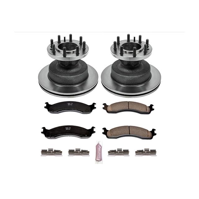 Power Stop Autospecialty KOE5084 Front Replacement Brake Kit-OE Brake Rotors & Ceramic Brake Pads