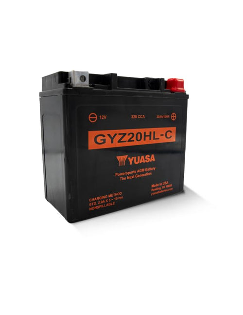 Yuasa Battery High Performance YUAM720GHC Maintenance Free AGM 12-Volt Battery