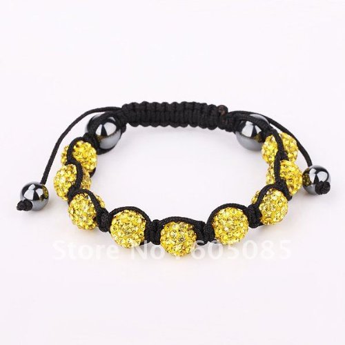 Shambala Charm FlashBillion Disco Ball Bead Bracelet New T-Paris Shambhala Rhinestone Crystal Fashion Jewelry Shamballa