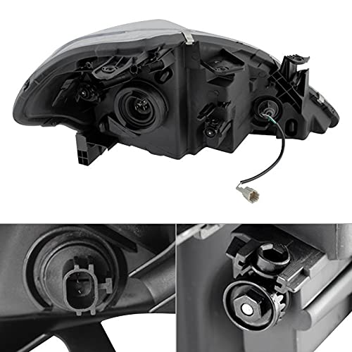 Nissan Versa Xtune HD-JH-NV07-AM-BK Headlight