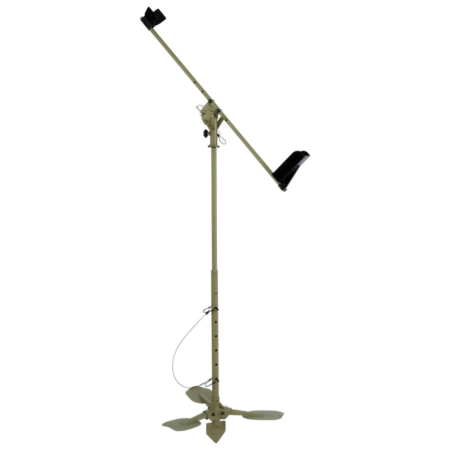 Ultimate Gun & Gear Stick AVIAN-X For Waterfowl Hunting - Lightweight Durable Solid Stable Adjustable OD Green Powder-Coated Stick with Carry Strap