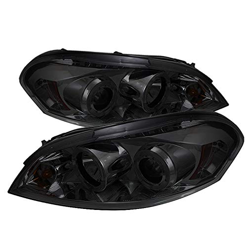 Auto Spyder 5031723 LED Halo Projector Headlights Chrome/Smoked