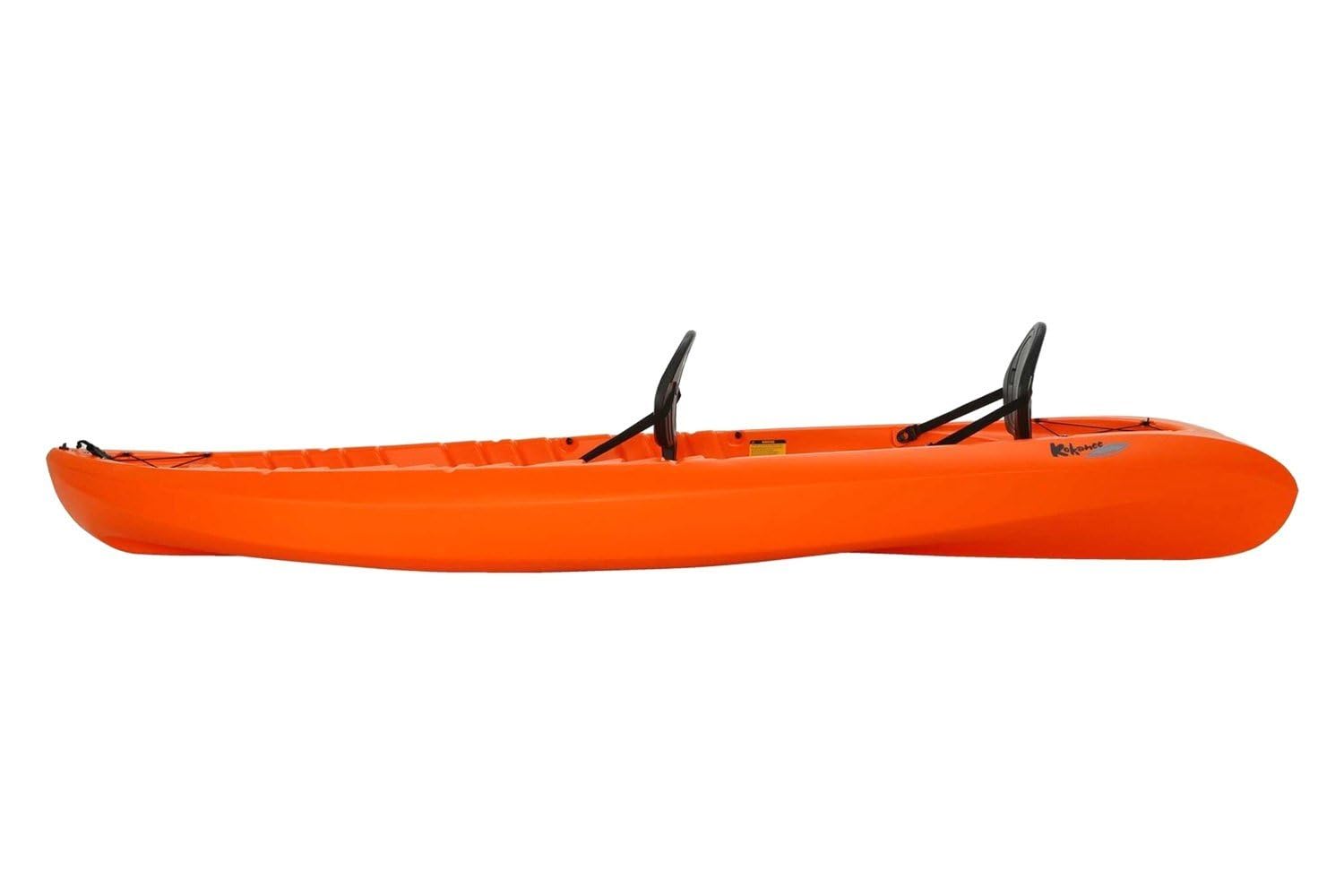 Kokanee Lifetime Sit-On-Top Kayak, Orange, 10'6"