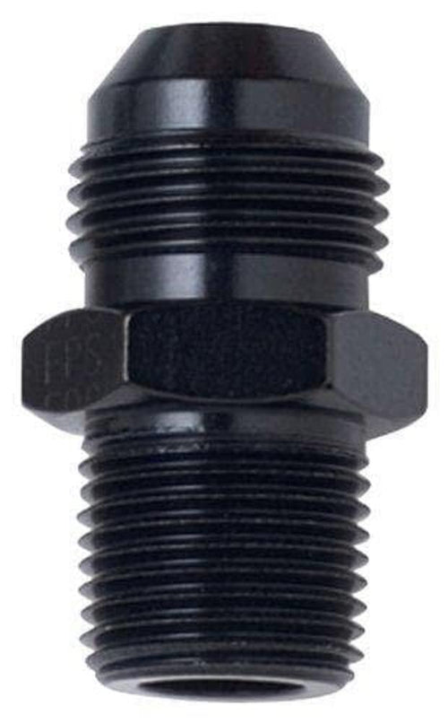 Size (-12) Fragola 481612-BL Black x 3/4" MPT Straight Adapter Fitting