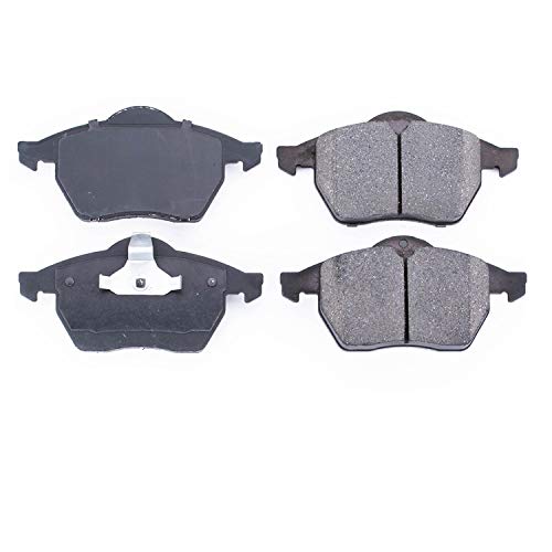 16-736 Power Stop Z16 Evolution Front Ceramic Brake Pads For Audi A4 1996-1999, Audi A4 Quattro 1996-1999, Saab 9-5 1999, Saab 900 1997-1998 [Model Specific]