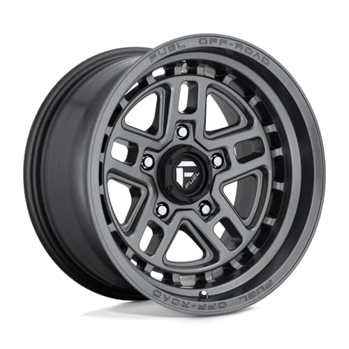 1PC Fuel D668 17X9 5X5.5 MT-GNMTL -12MM - D6681790B445