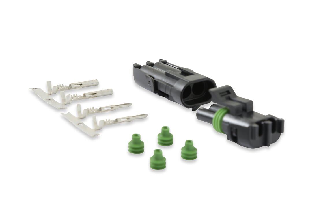 2-Pin MSD Weathertight Connector, 1 qty