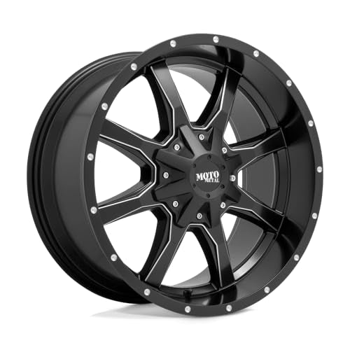Moto Metal 20X10 MO970 5X5.0/5.5 SG-BLK-MILL 12MM - MO97021035912