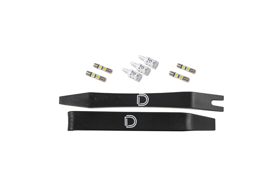 Diode Dynamics interior bulb pack LED compatible with Ford F-150 2015-2020, Stage 2