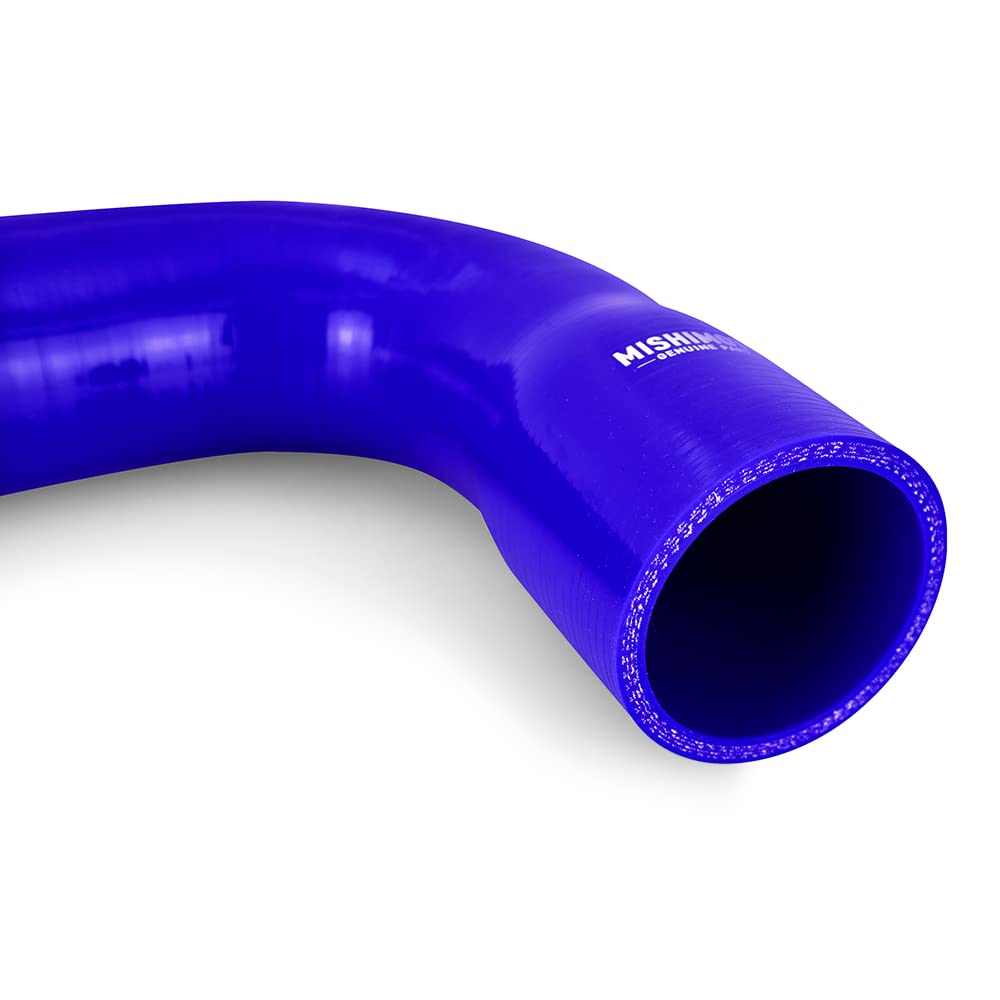 Mishimoto Silicone Radiator Hose Kit MMHOSE-RAM-91BL, fits Dodge 5.9L Cummins 1991-1993, Blue