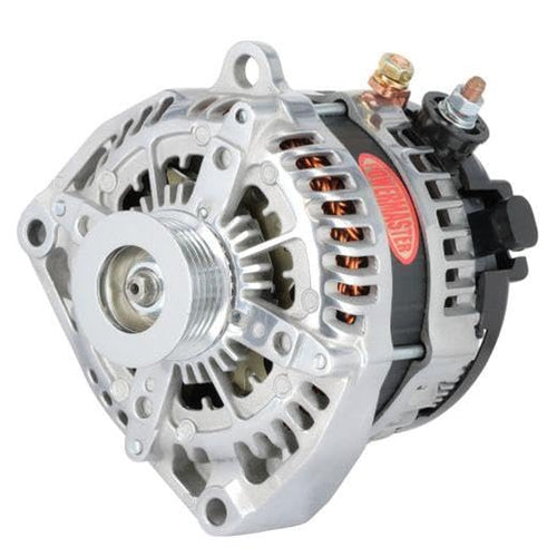 Alt Powermaster GM Denso Polish 245A 6 Groove Pulley 1-Wire