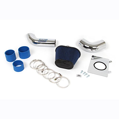 Cold Air Intake System BBK 1557 - Power Plus Series Performance Kit For Ford Mustang 5.0L - Fenderwell Style - Chrome Finish