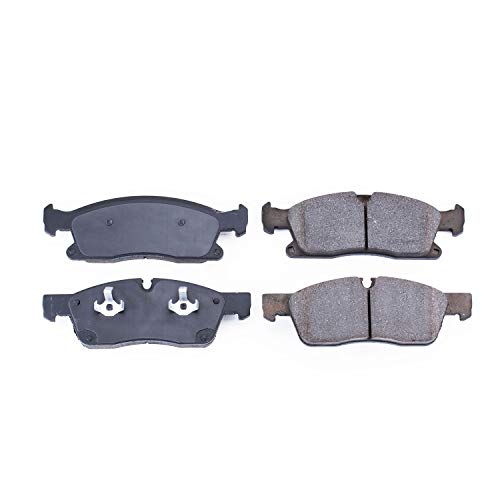 Power Stop Z16 16-1629 Front Ceramic Brake Pads For Durango, Grand Cherokee, GL350, GL450, GLE300d, GLE350, GLE3, GLE400, GLE, GLS3, GLS450, ML, ML350, M [Model Specific]