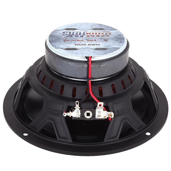 E-6.5CX Sundown Audio 6.5" 3-Way Coaxial Car Speakers - Full Range System with Titanium Tweeters - 60W RMS, 4-Ohm - Premium Sound Upgrade, Easy 2.5" Mount, Grilles for Clear Audio (Pair)