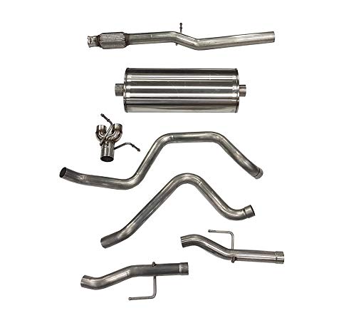 SIL CORSA EXHST 2019 Dual Rear Exit Exhaust Cat