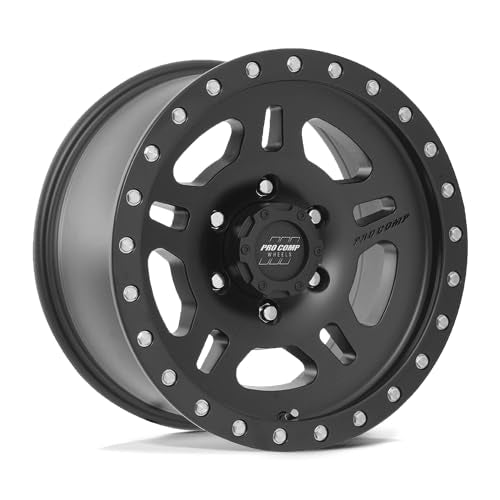 PXA29 Pro Comp Alloys 16X8 5X4.5 S-BLK 0MM - PXA5029-6865
