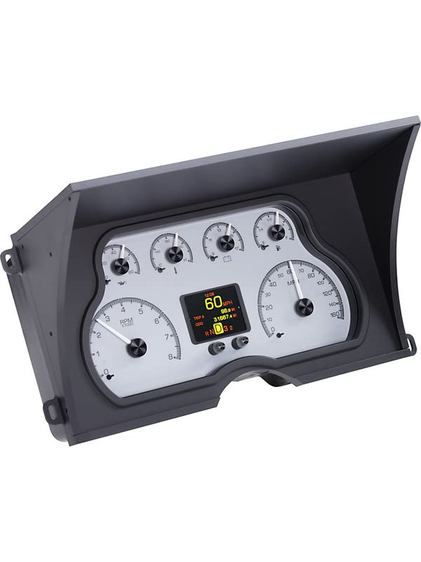 Silver HDX Gauges for GM Trucks & SUVs, by Dakota Digital 1995-00