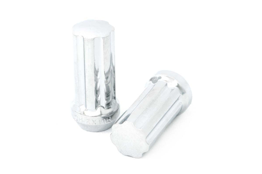 Rough Country Lug Nut Set Chrome M12x1.5 Wheel with Painted (0 x 0. inches /0 x, 0 inches Offset)