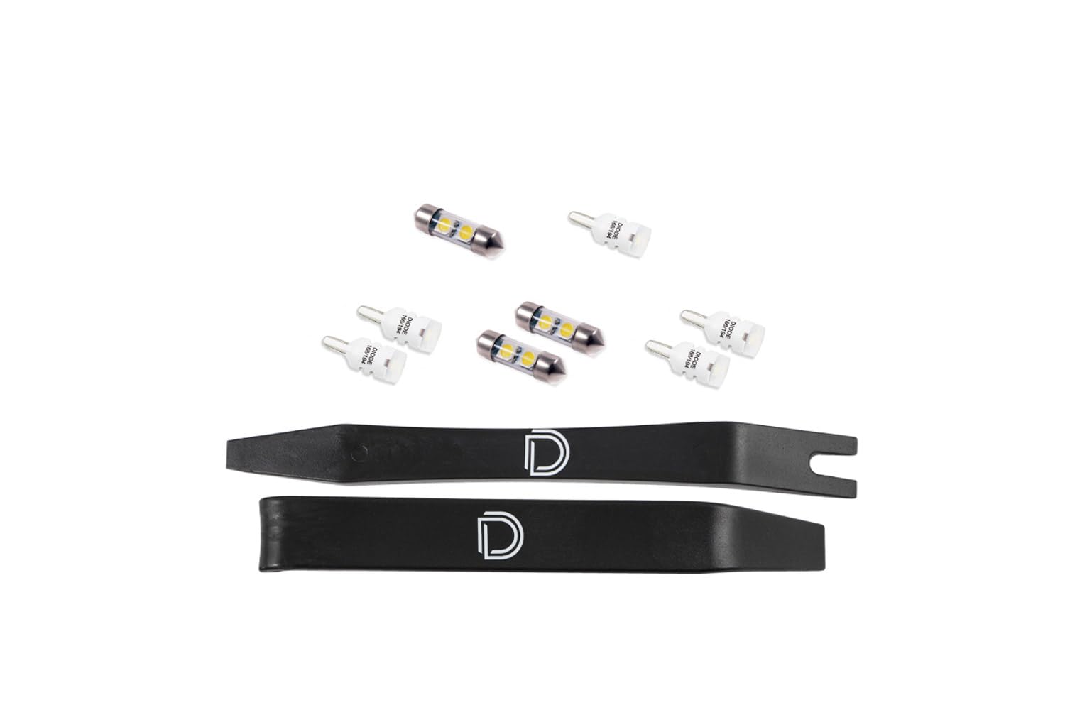 Diode Dynamics interior bulb pack LED compatible with Subaru Forester 2014-2018, Stage 1