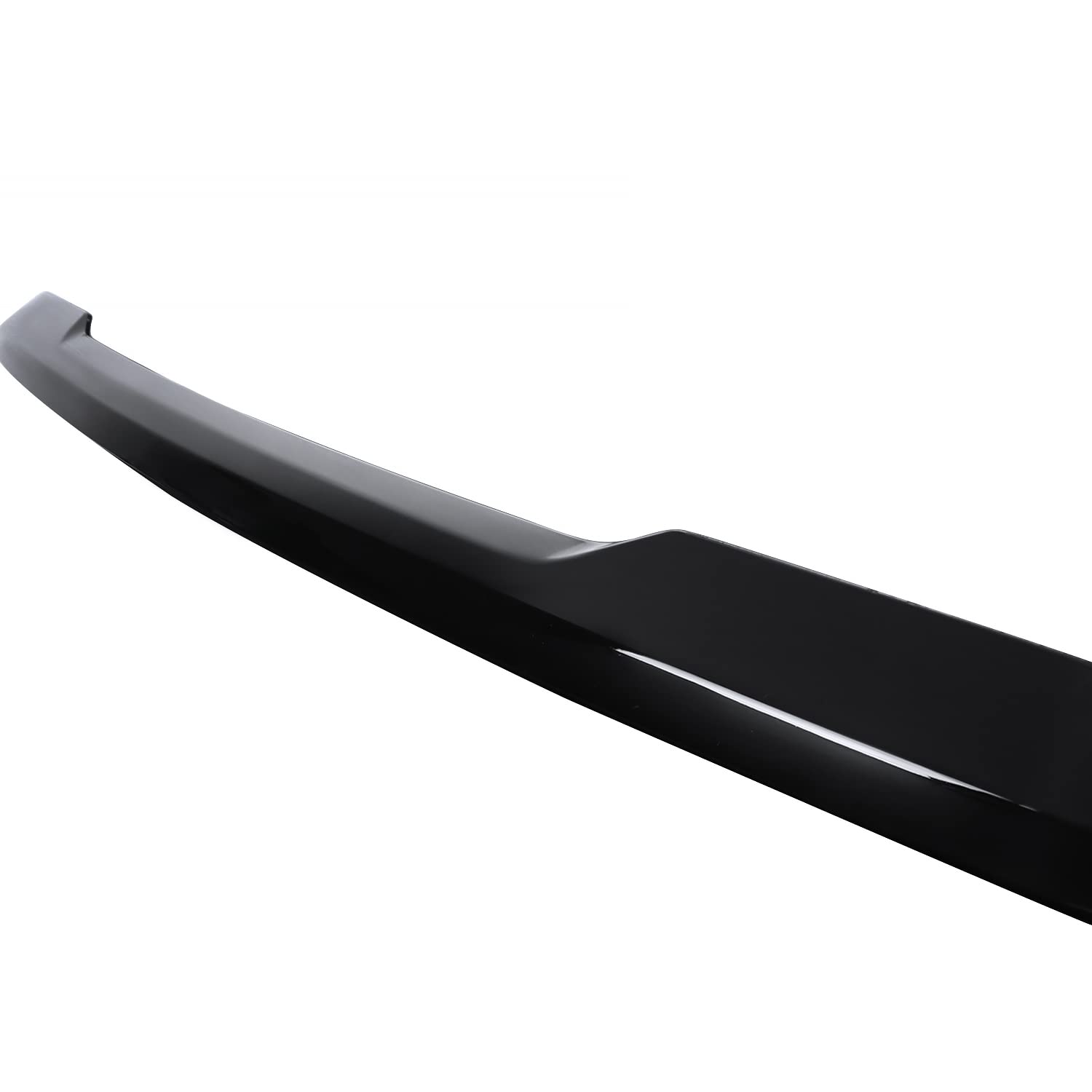 Glossy Black Spec-D Tuning Factory Style Front Upper Grille Moulding Trim Compatible with 2021-2022 GMC Yukon XL