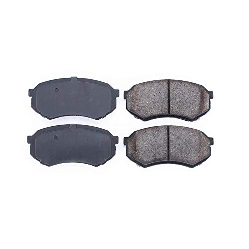 Power Stop Z16 16-389 Evolution Front Ceramic Brake Pads For Conquest, Conquest, Mazda 929, Mitsubishi Starion, Plymouth Conquest, Toyota Cressida, Toyota Pickup, Toyota Tacoma [Model Specific]