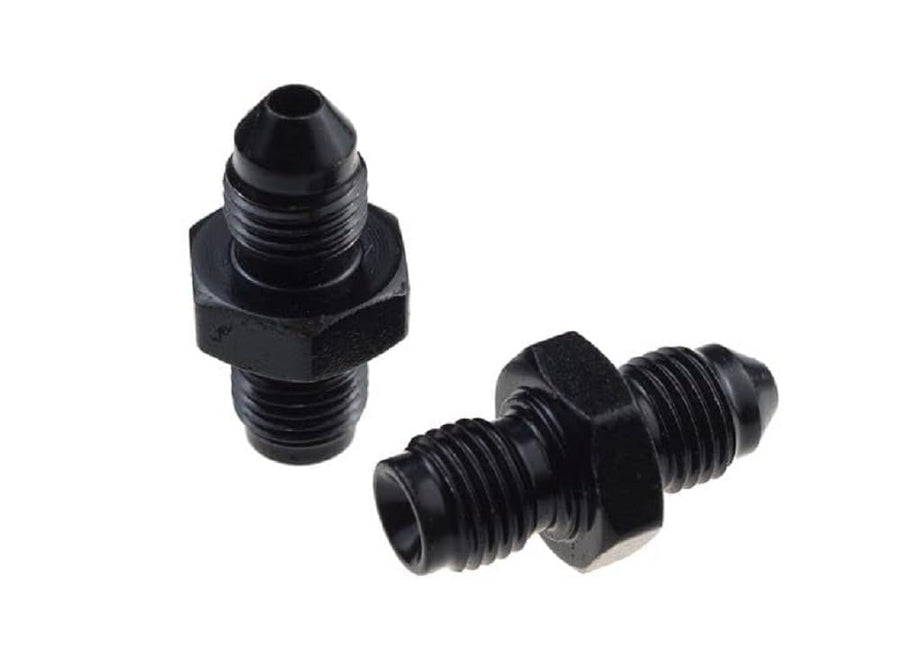 336-03-04-2 Red Horse Performance -03 To 7/16-20 Inverted Flare Male -Black -2Pcs/Pkg