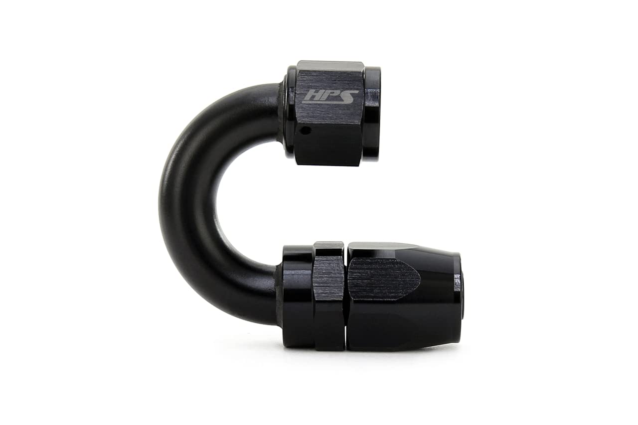 180 Degree HPS Performance -8 Aluminum AN Hose End, 250-1808