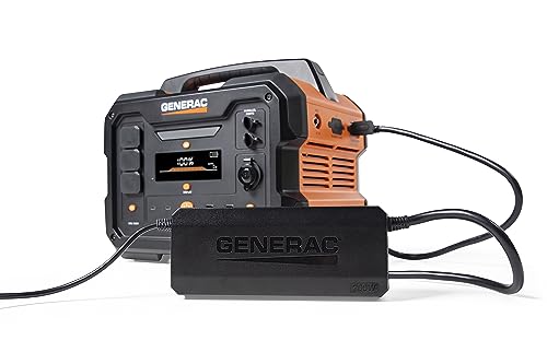 200W Generac Charge Enhancer Charger - Compatible with GB1000 or GB2000 Portable Power Stations - Lightweight - Clean Emission Free Portable Power