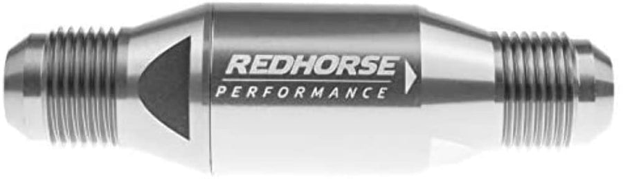 Performance Redhorse 4152-10-5 Inlet Outlet AN One Way Check Valve (Clear), 1 Pack