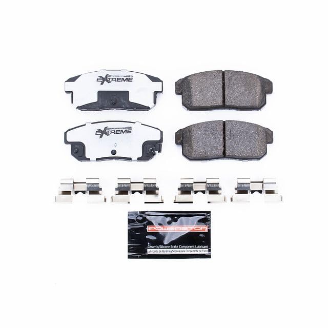 Power Stop Z26-900 Brake Pad Extreme Performance For INFINITI G20, INFINITI I30, INFINITI I35, Nissan Maxima, Nissan Sentra [Model Specific] New Formulation