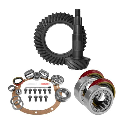 3.42 GM 8.5" Rear Ring & Pinion, Install Kit, Axle Bearings, 1.625" Case Journal
