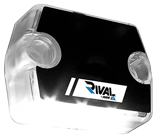 A.R.E. RealTruck Rival Lighting System | 23705-80151 | Down Facing LED Auxiliary Light, Black Housing/White Light