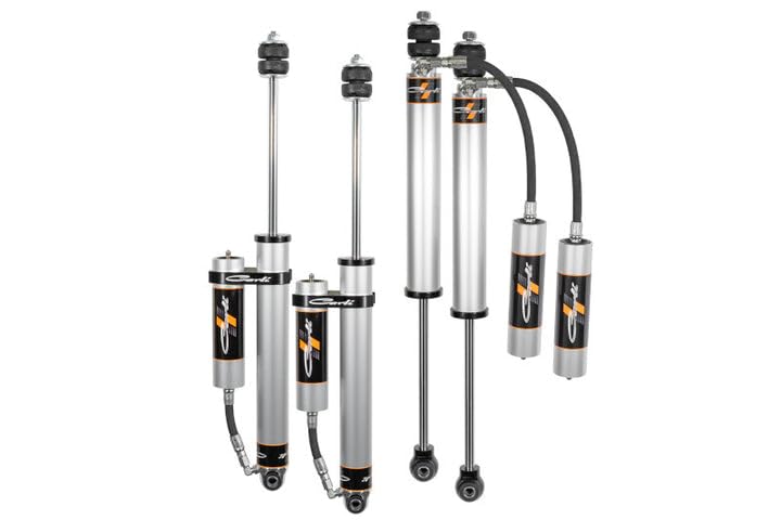 Backcountry Carli Leveling Shock Set, Remote Reservoir, Ram 2500 HEMI, 4x4