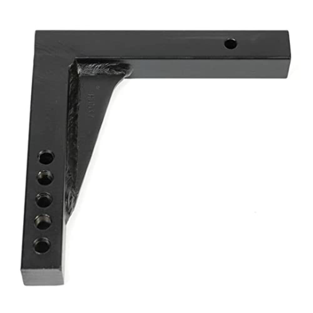 Weight Distribution Hitch Shank Husky Towing 32550 2-1/2 x 2 Inch Square 12 Inch Length 11-1/4 Inch Rise 13-1/4 Inch Drop 6K Shank/14K Weight Distribution Capacity Black Powder Coated Steel