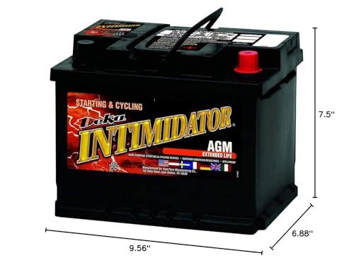 AGM Deka 9A47 Intimidator Battery